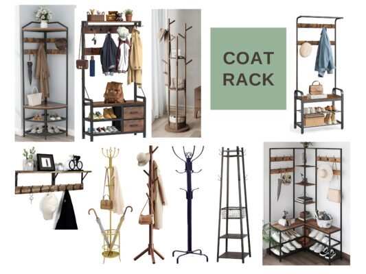 Coat rack entryway